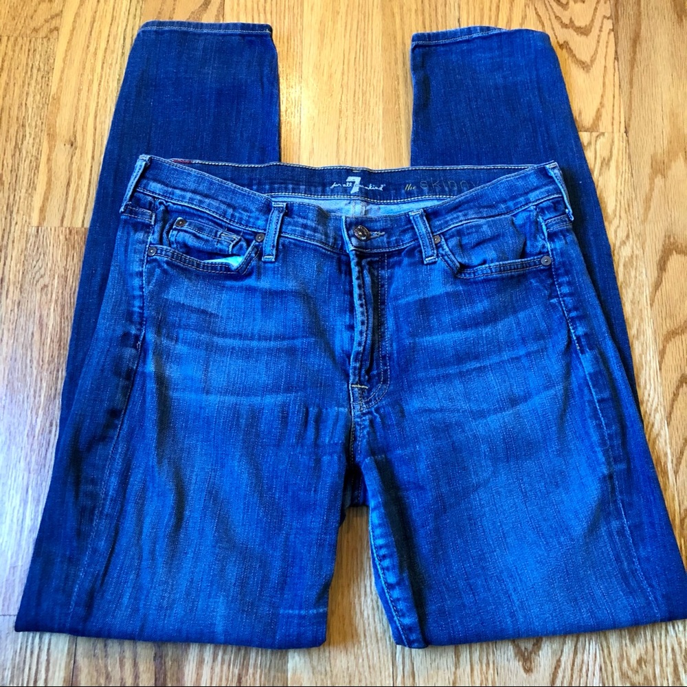 7 for all mankind the skinny jeans size 32